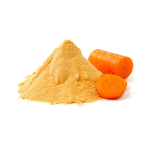 Poudre de carotte séchée FD de qualité alimentaire naturelle en vrac pour les smoothies biologiques, les boissons énergétiques, la nutrition pour bébés - Product Image 4