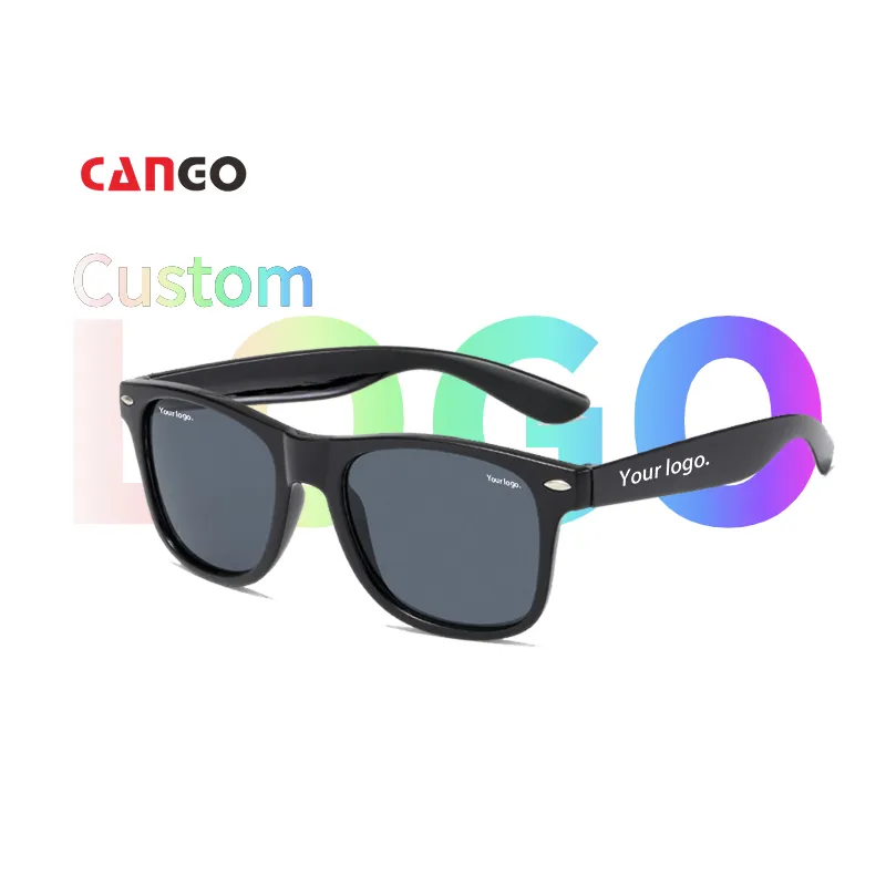 Cango Moda Hombre Vacaciones Promociones Gafas de sol Logotipo personalizado Unisex Múltiples colores Gafas de Sol de alta calidad Vintage