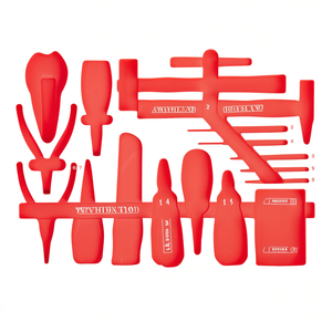 Juego de Herramientas de Limpieza 519 M 150V, Piezas Moldeadas de Plástico Rojo para Tareas de Limpieza de Precisión - Product Image 2