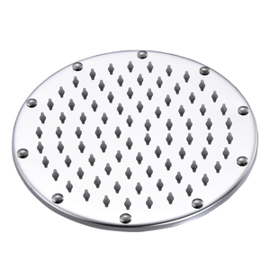 Stainless Steel Rain <b>Shower</b> Head 304 Round Mirror Polished Durable Top Spray <b>Accessory</b> - Product Image 2