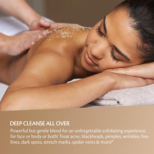 Exfoliante Corporal de Azúcar Moreno <span class=keywords><strong>Dr</strong></span>. Vanbcy, Exfoliante para Pies con Colágeno, Células Madre y Sal, Tonifica <span class=keywords><strong>la</strong></span> Piel, Anticelulitis, Fragancia Fresca, Normal - Product Image 6