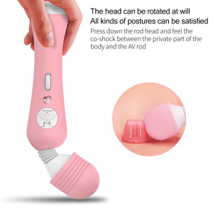 Masseur à main imperméable quotidien, vibrateur G-spot, appareil électrique sans fil pour lesbiennes, produits pour adultes, jouets sexuels pour femmes - Product Image 4