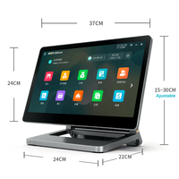 Sistema POS Android RK3566 con Pantalla Táctil de 15.6'' de Aluminio, Terminal Punto de Venta, Sistema de Caja Registradora