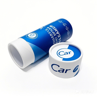Tube en carton Kraft biodégradable de luxe pour nourriture thé café bougies emballage de parfum cosmétique pour les soins de la peau