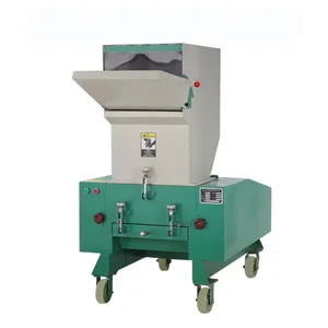 Scrap plastic and rubber tube crusher machine / waste paper plastic recycling shredder / plastic jumbo bag shredding machine