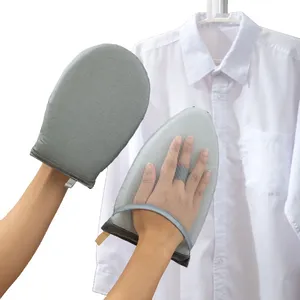 Papan Setrika <span class=keywords><strong>Mini</strong></span> yang Dapat Dicuci dengan Penutup Alas Setrika Anti Panas Tahan Panas & Tahan Noda Abu-abu untuk Penggunaan Lemari Pakaian - Product Image 2