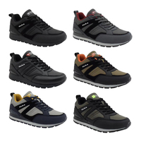 Baskets en gros chaussures décontractées pour hommes chaussures de marche de style PU pour hommes chaussures de course pour hommes chaussures de jogging pour l'extérieur