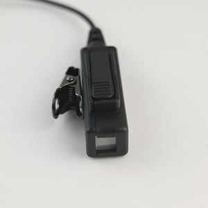 PMLN8341 Radio bidirectionnelle portable, casque invisible à double fil, bouton PTT pour talkie-walkie MOTOROLA R7 FKP R7 NKP R7A - Product Image 2