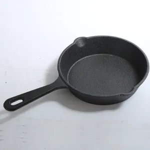 hot sale No stick cast iron fry pan cast iron cookware cooking skillet