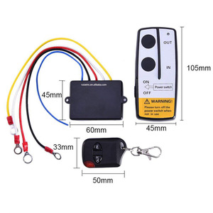 Ruizeinc 12V/24V không dây off-road winch Hệ thống điều khiển điện winch tiếp sức điều khiển với thiết bị chuyển mạch từ xa - Product Image 3