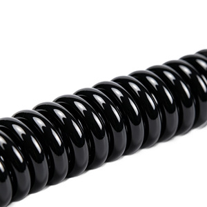 Cable espiral de PU de 3 núcleos, 2.5 mm², 4.0 mm de diámetro exterior, ensamblaje de cable en espiral para uso eléctrico - Product Image 3