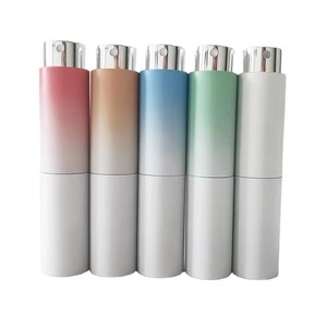 MUESTRA GRATUITA Botella de Perfume Giratoria de 8ml con Color Degradado, Botella de Spray Oral de Aluminio de 10ml, Empaque para Juguetes Sexuales para Adultos - Product Image 1