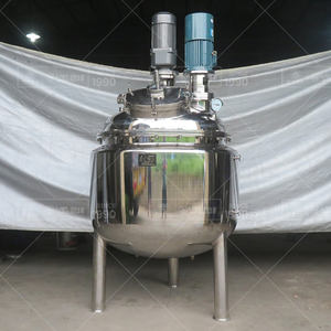 भाप हीटिंग स्टेनलेस स्टील रिएक्टर मिक्सिंग टैंक के लिए एजिटेटर ब्लेंडर एमुल्सीफायर होमोजेनाइज़र - Product Image 3