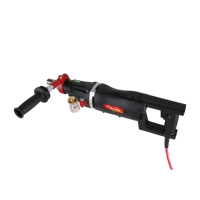 Moteur de perceuse à percussion micro sans balais de 202 mm pour béton armé