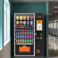 Afen - Máquina Expendedora Automática de Bebidas y Snacks, Top Ventas