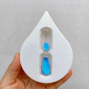 Quà tặng khuyến mãi tùy chỉnh phòng tắm DIY không thấm nước <span class=keywords><strong>2</strong></span> phút răng <span class=keywords><strong>10</strong></span> Acrylic giờ Hội Đồng Quản trị Trò chơi Nhỏ đầy màu sắc đồng hồ cát hẹn giờ - Product Image 1