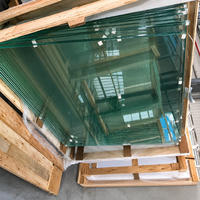 Cloisons de bureau modernes en verre, escaliers, utilisation hôtelière, verre trempé insonorisé, plat/givré/à motifs/teinté, décoration