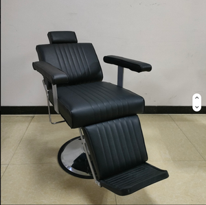 Silla de Barbero Reclinable Giratoria 360° de Alta Calidad con Bomba Hidráulica Resistente para Uso en Comedores y Salones de Belleza - Product Image 2
