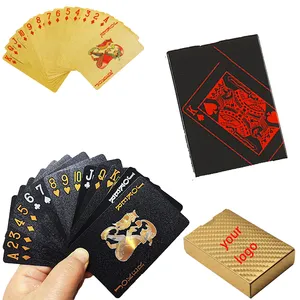 놀이 카드 셔플 기계 고품질 성 승화 광고 더블 박스 세트 홀로그램 Carte De Jeu 화이트 블랙 PVC