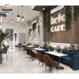 ร้านกาแฟและชานมสไตล์มินิมอลโมเดิร์น |   บาร์เครื่องดื่มและของหวานเชิงพาณิชย์แบบกำหนดเอง |   เคาน์เตอร์กาแฟและเครื่องคิดเงิน - Product Image 3