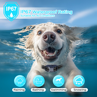 Bestseller 2-in-1 Fernbedienungs-Hundetrainer Ultraschall-Abwehrgerät Wiederaufladbar Ohne Schock Anti-Bell Verhaltenskorrektur für Alle Hundegrößen