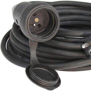 Cable de Extensión Cee a Iec de 16 A, 2 Tomas de Corriente, Cable de Alimentación Tipo Y con Cable de Cobre - Product Image 3