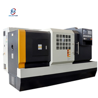 Torno CNC de Bancada Plana Horizontal de un Solo Husillo CK6136 con Sistemas de Control GSK 220V Automático de Servicio Ligero para Selección