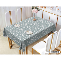 Nappe rectangulaire en plastique imprimée motif citron, anti-taches, réutilisable, pour mariage, banquet, repas à domicile