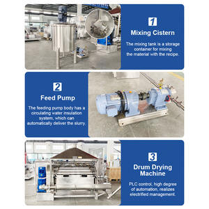 Línea de producción de alimentos para bebés OCEAN, máquina de fabricación de escamas de arroz, máquina de proceso de polvo nutritivo para alimentos para bebés - Product Image 3