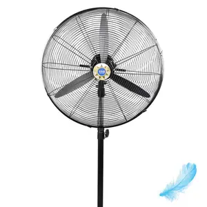 Sud America egitto 18 ''20'' 24 ''26'' 30 ''ventilatore industriale con piedistallo da 90 cm con pale in alluminio