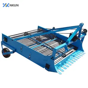 Agricultural automatic one row the new collection type potato digger harvester potato combine harvester for sale