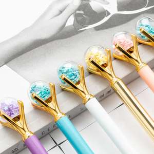 Bolígrafo de Metal con Diamantes al por Mayor con Logotipo Personalizado para Estudiantes Creativos - Product Image 2