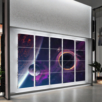 Écran LED intérieur P2 à installation fixe, mur d'écran LED à raccordement sans soudure pour hall d'entreprise