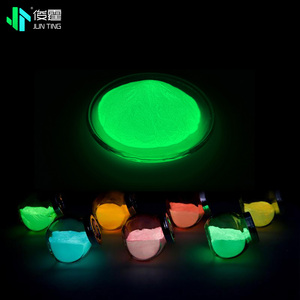 Polvo brillante Junting, pigmento fotoluminiscente colorido para Resina epoxi, polvo que brilla en la oscuridad, alto brillo, 1kg - Product Image 1