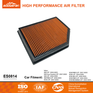 EDDYSTAR Nouveau filtre à air lavable haute performance spécifique au véhicule pour Volvo V60 V90 S90 XC60 XC90 ES0814 - Product Image 3