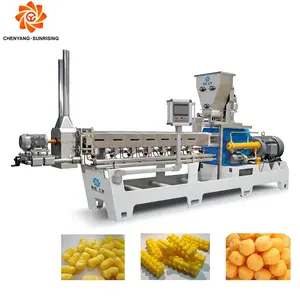 Mesin membuat makanan ringan berbagai jenis pengekstrusi dapat membuat popcorn