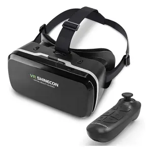 휴대 전화 스마트 안경 G04A VR 안경 원격 제어 B03 비디오 게임 VR 게임 헬멧 3d 안경 가상 현실