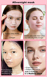 Kore Somon DNA'sı PDRN Pembe Kolajen Gece Yüz Maskesi Hyaluronik Karma Ciltler İçin Parlaklaştırıcı Sıkılaştırıcı Nemlendirici Anti-aging - Product Image 2