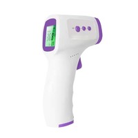 Thermomètre numérique infrarouge portatif sans contact pour la température frontale, pistolet de mesure rapide de la température corporelle, tensiomètre