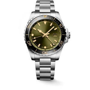 Reloj Deportivo de Buceo Automático Mecánico con Bisel Giratorio y Brazalete de Acero Inoxidable para Hombre Longinesing - Product Image 1