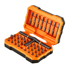 Jeu de tournevis magnétique 24 en 1, poignée détachable, mini outil à cliquet portatif, clés combinées en acier au chrome-vanadium, doux - Product Image 1