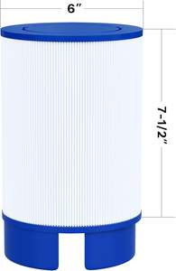 فلتر كريسبول متوافق مع نماذج سبا + + حوض استحمام ناعم # ، خرطوشة فلتر سبا ، عبوة واحدة. دعم OEM - Product Image 2