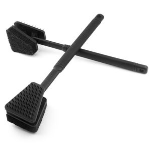 BQ-6138 Brosse de nettoyage multifonctionnelle en acier inoxydable pour barbecue avec long manche pour camping et barbecue au charbon de bois à domicile - Product Image 2