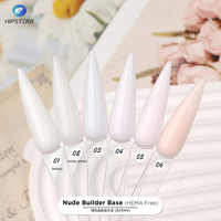 Gel de base BIAB nude sans HEMA, gel de construction, fortifiant, vernis à ongles en gel, base de construction, gel de base blanc, gel de construction pour ongles, logo personnalisé