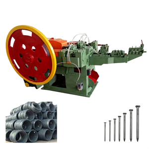 เครื่องทำตะปูคอนกรีตแบบปรับแต่งได้ของ Zhenda อัตโนมัติ ความเร็วสูง 180-450 ชิ้น/นาที เป็นมิตรกับสิ่งแวดล้อม ผลิตจากเหล็ก Q195/Q235 สำหรับงานก่อสร้าง - Product Image 1