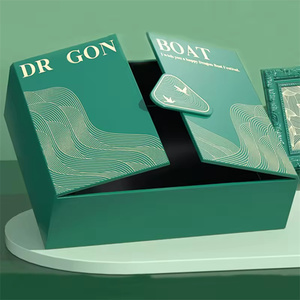 Haipai đôi cửa Thiết kế hộp quà tặng cho Dragon Boat Festival vàng bạc logo in gạo bánh bao bì hộp giấy - Product Image 3