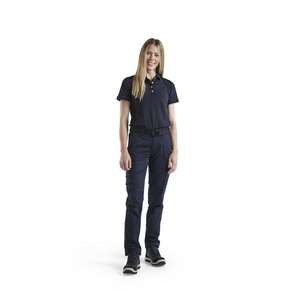 BLAKLADER - 714418328699D20 Pantalones industriales de mujer elásticos Azul marino oscuro/Negro-PANTALÓN DE TRABAJO EAN 7330509763094 - Product Image 3
