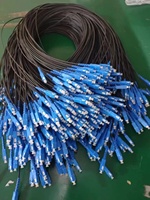 Kabel Patch Fiber Optik Indoor China Weiting LSZH G657A1 Bahan PVC Kelas Carrier Panjang Dapat Disesuaikan Penjualan Langsung Pabrik 1m 2m