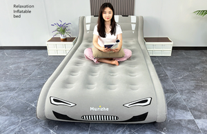 Автоматическая надувная матрас надувная кровать с интегрированной спинкой со встроенным насосом - Product Image 3