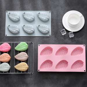 HY Moules en silicone à 6 cavités pour gâteau mousse, savon, bombes de <span class=keywords><strong>bain</strong></span>, Crayons, cire fondue, plâtre, bac à glaçons - Product Image 4